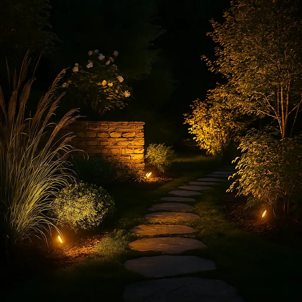 LumaBloom Solar Garden Spotlight - Elena Harper