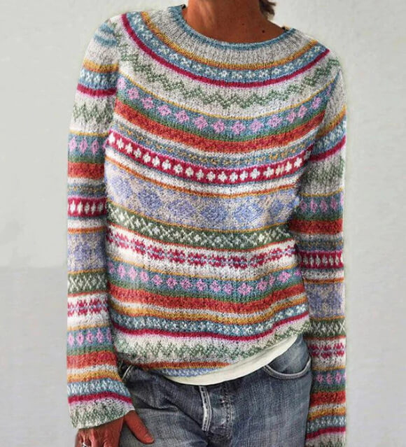 Soley - Multicolor Pullover Sweater