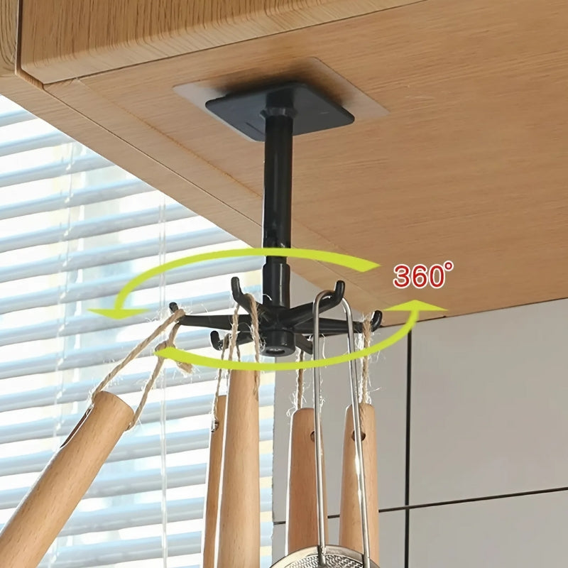 3+3 FREE | TwistHanger™ - Versatile 360° Rotating Hook Rack [Last Day Discount]