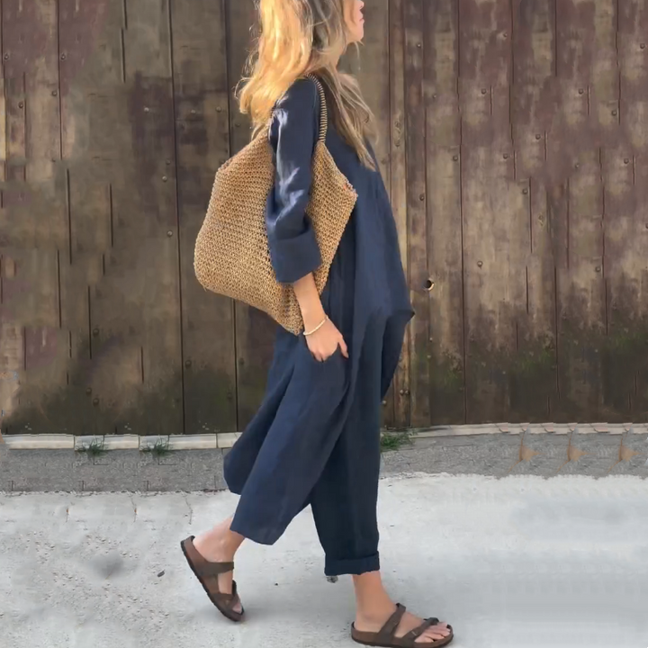 Summer Set for Women with Pants and Long Blouse - Marissa