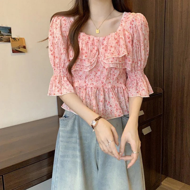Summer Top for Women | Feminine Fit & Ruffle Detail