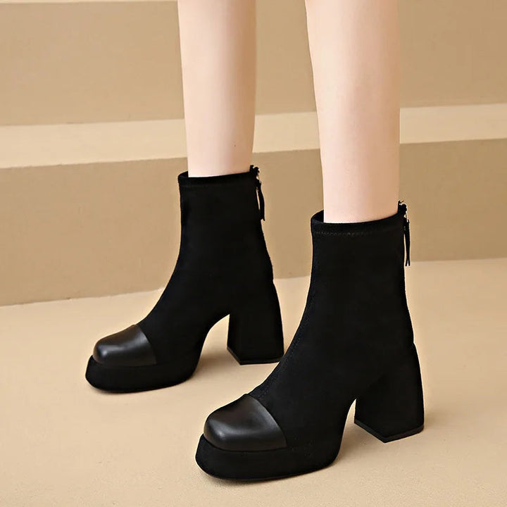 Camille | Elegant and Versatile Leather Boots