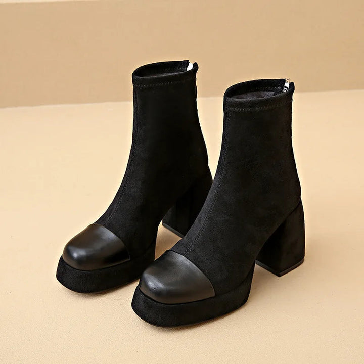 Camille | Elegant and Versatile Leather Boots