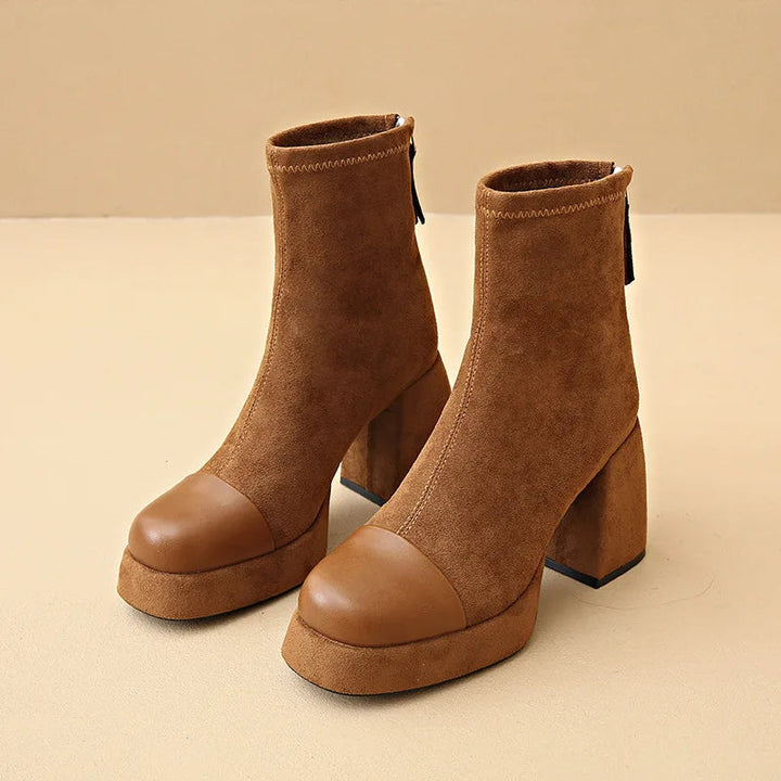Camille | Elegant and Versatile Leather Boots