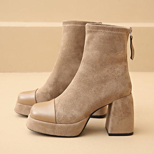Camille | Elegant and Versatile Leather Boots