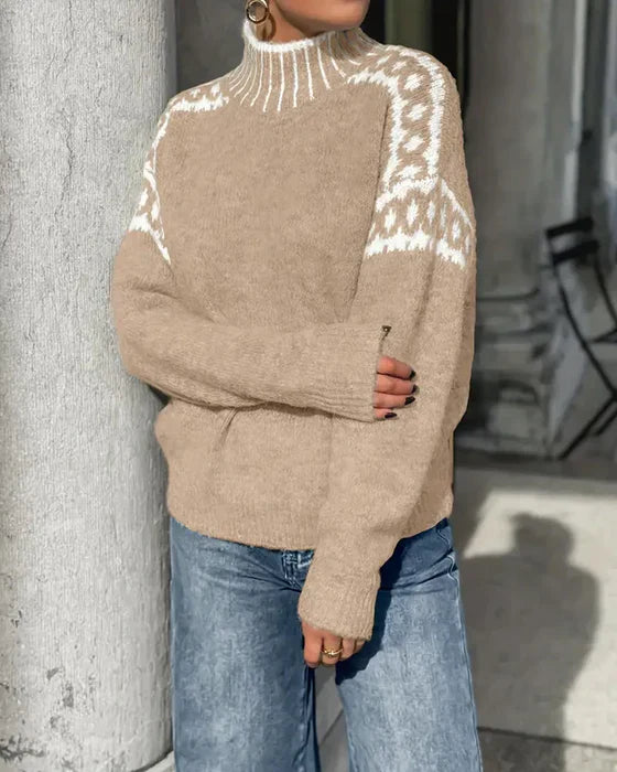 Luna | Comfortable and Warm Waffle Knit Sweater