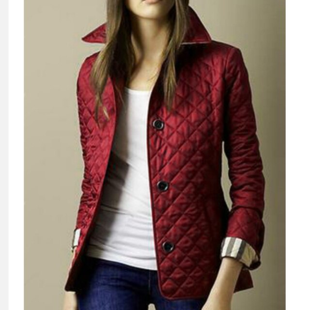 Quilted Jacket for Women | Diamond Quilted Design