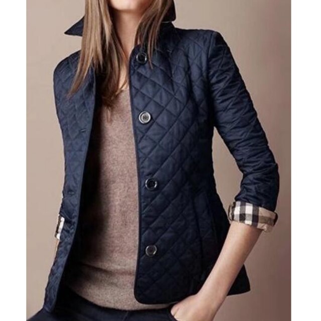 Quilted Jacket for Women | Diamond Quilted Design