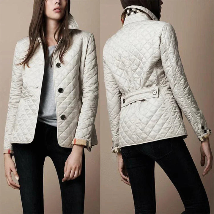 Quilted Jacket for Women | Diamond Quilted Design
