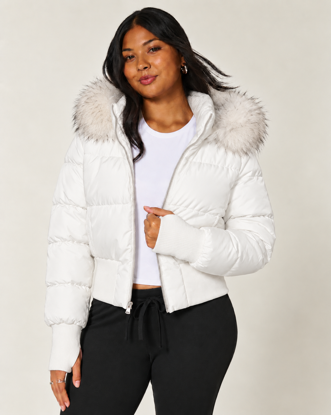 Quilted Jacket for Women | Tailored Fit & Hood