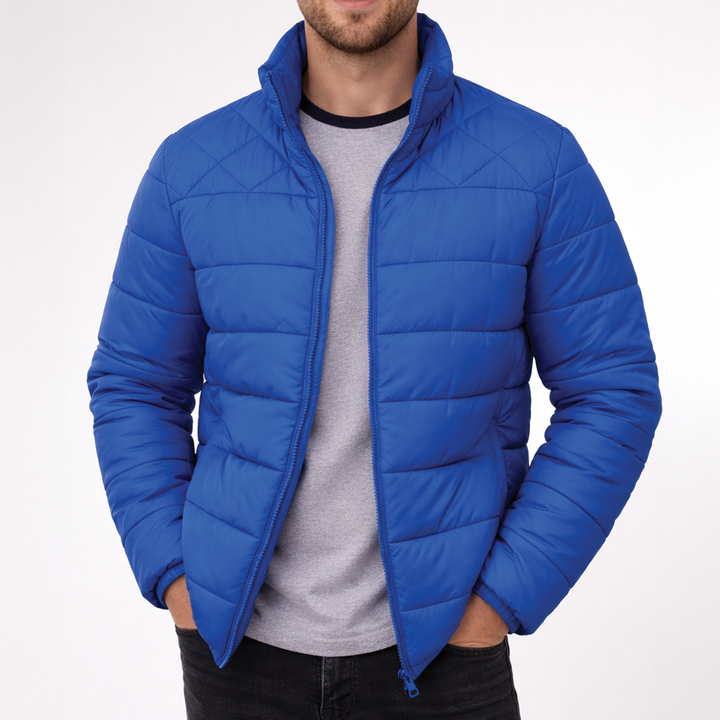 Men's Puffer Jacket | Water-Repellent & Warm