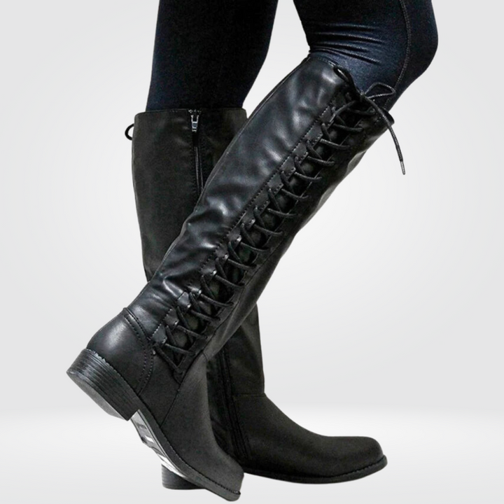 Women's Boots | Block Heel & Lacing