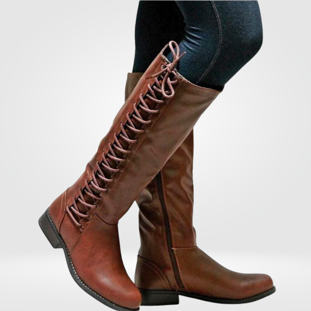 Women's Boots | Block Heel & Lacing