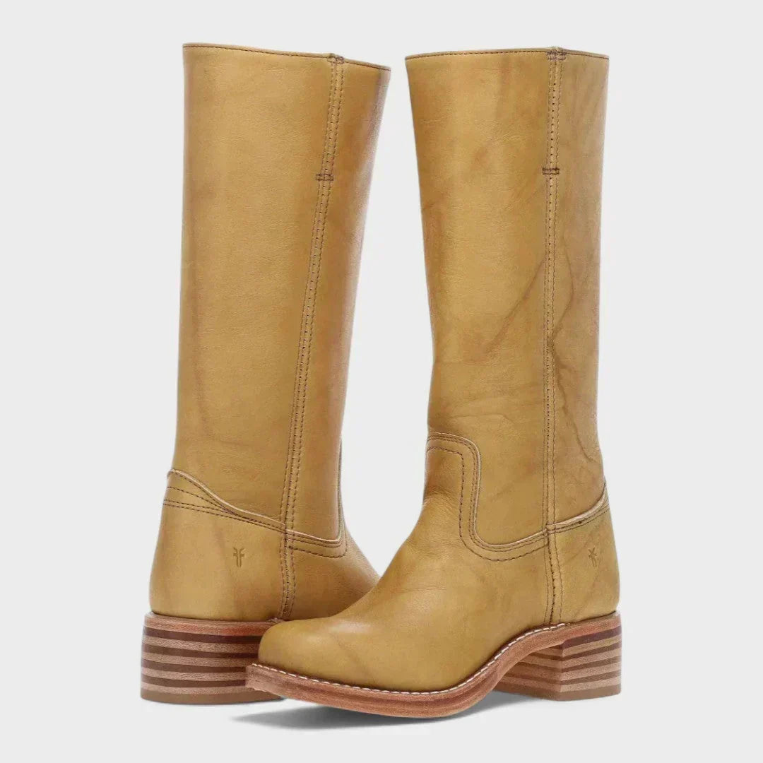 Women's Boots | Retro Design with Block Heel