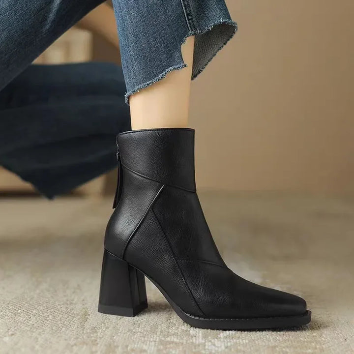 Ankle Boots for Women | Block Heel & Pointed Toe
