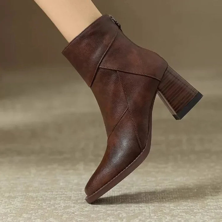 Ankle Boots for Women | Block Heel & Pointed Toe