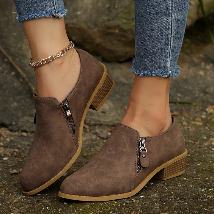 Ankle Boots for Women | Side Zipper & Comfortable Fit