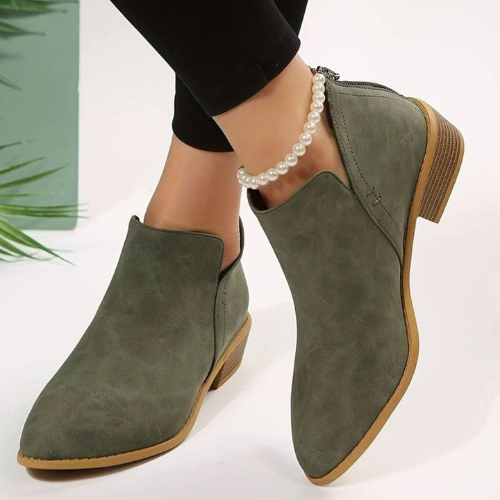 Ankle Boots for Women | Pointed Toe & Low Heel