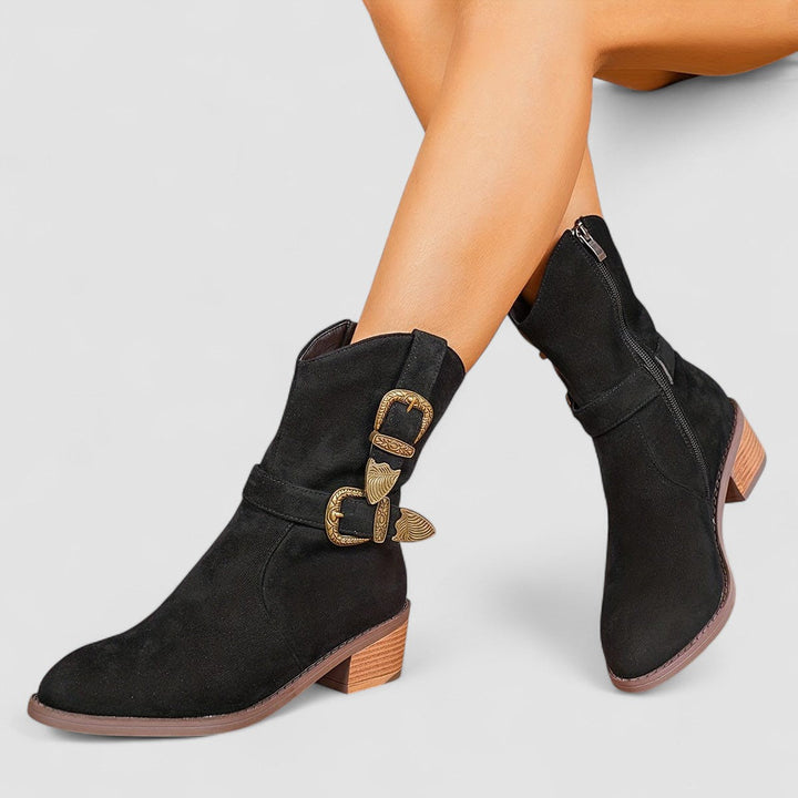 Ankle Boots for Women | Supportive with Block Heel
