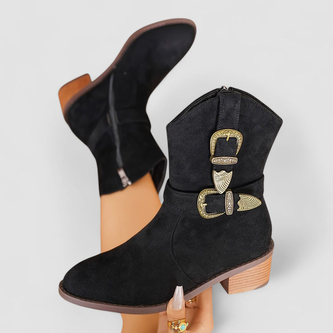 Ankle Boots for Women | Supportive with Block Heel