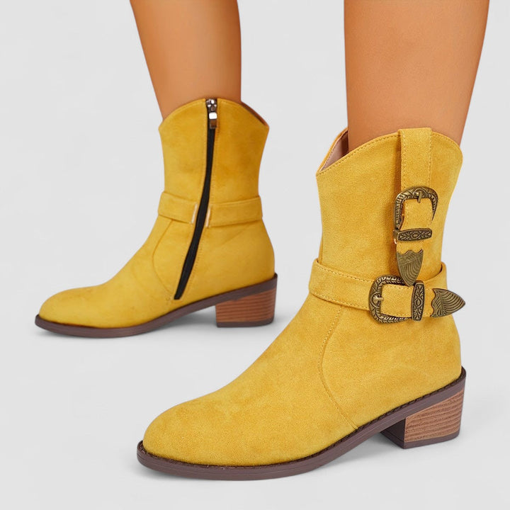 Ankle Boots for Women | Supportive with Block Heel