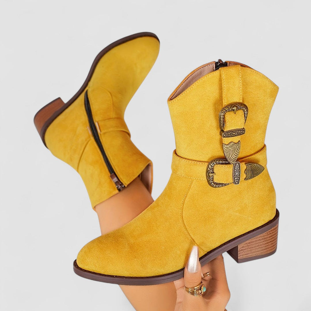 Ankle Boots for Women | Supportive with Block Heel