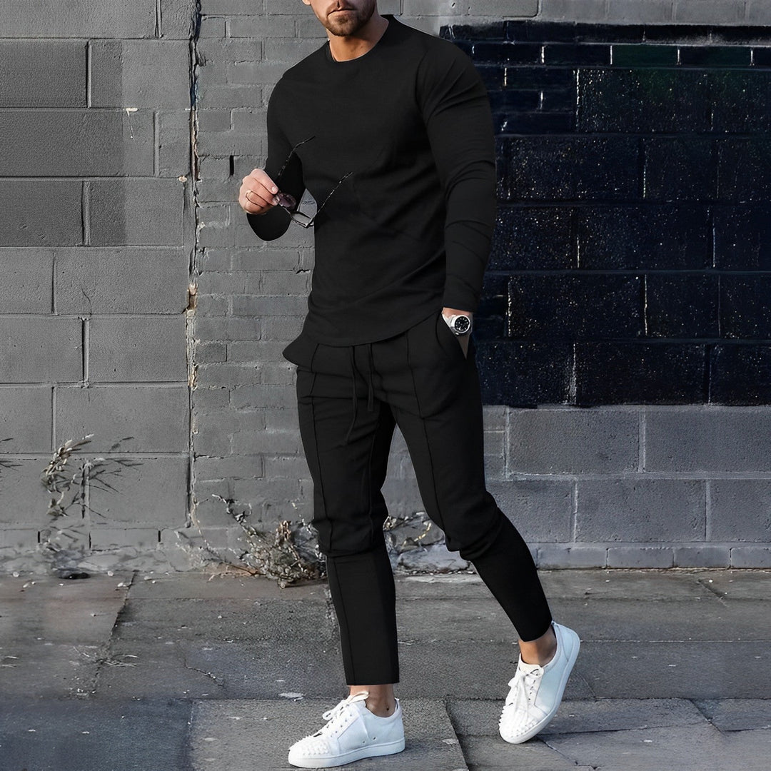 Stylish Set of Sweater and Pants for Men - Tyler