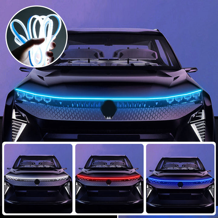 GlowHood Light Strip | Car Bonnet Light | Flexible and Waterproof