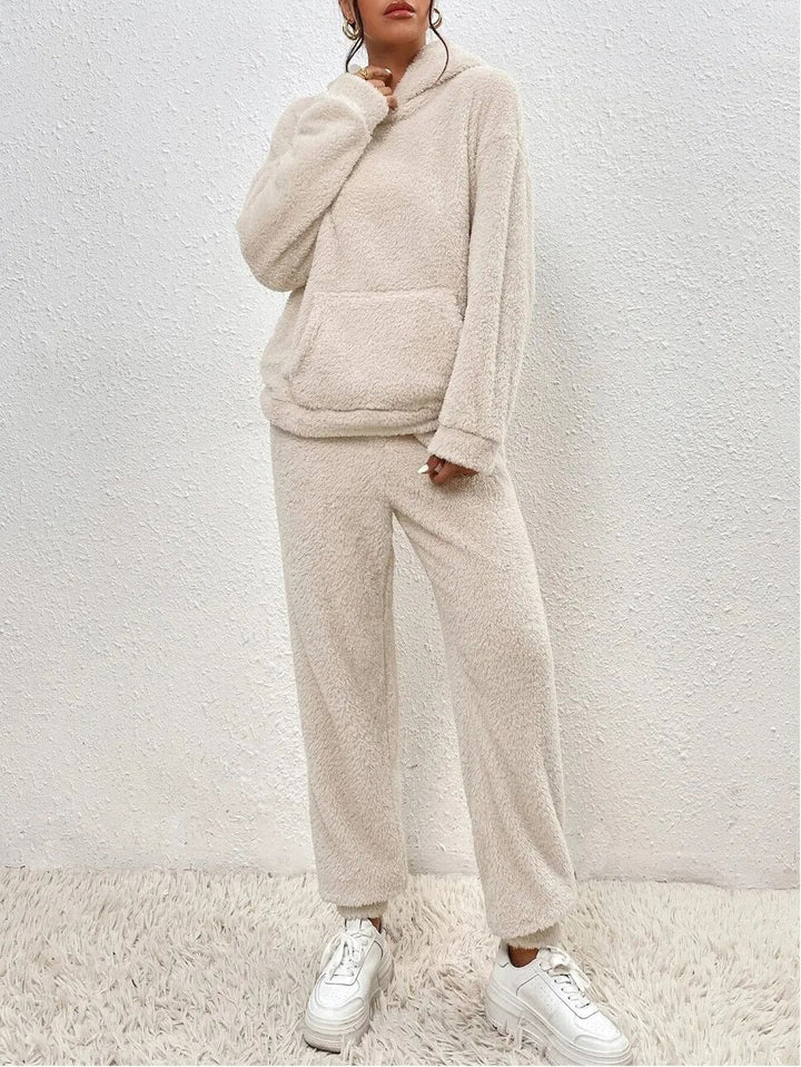 Knitted Suit Women | Turtleneck & Wide Leg