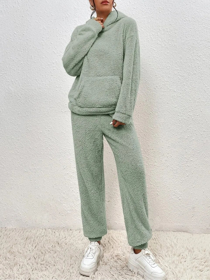 Knitted Suit Women | Turtleneck & Wide Leg