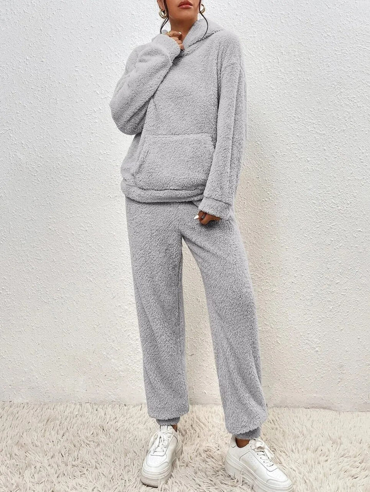Knitted Suit Women | Turtleneck & Wide Leg