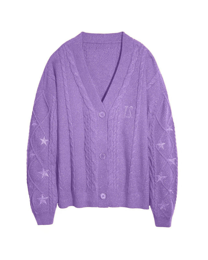 Cardigan for Women | Chunky Knit & Cable Pattern