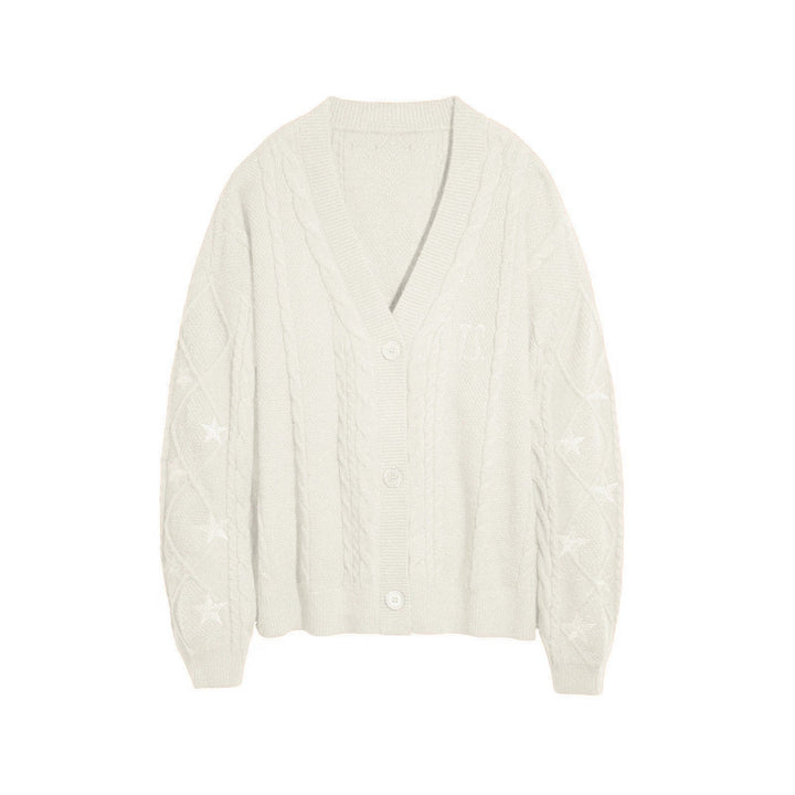 Cardigan for Women | Chunky Knit & Cable Pattern