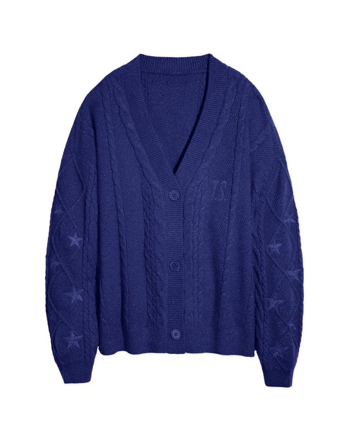 Cardigan for Women | Chunky Knit & Cable Pattern