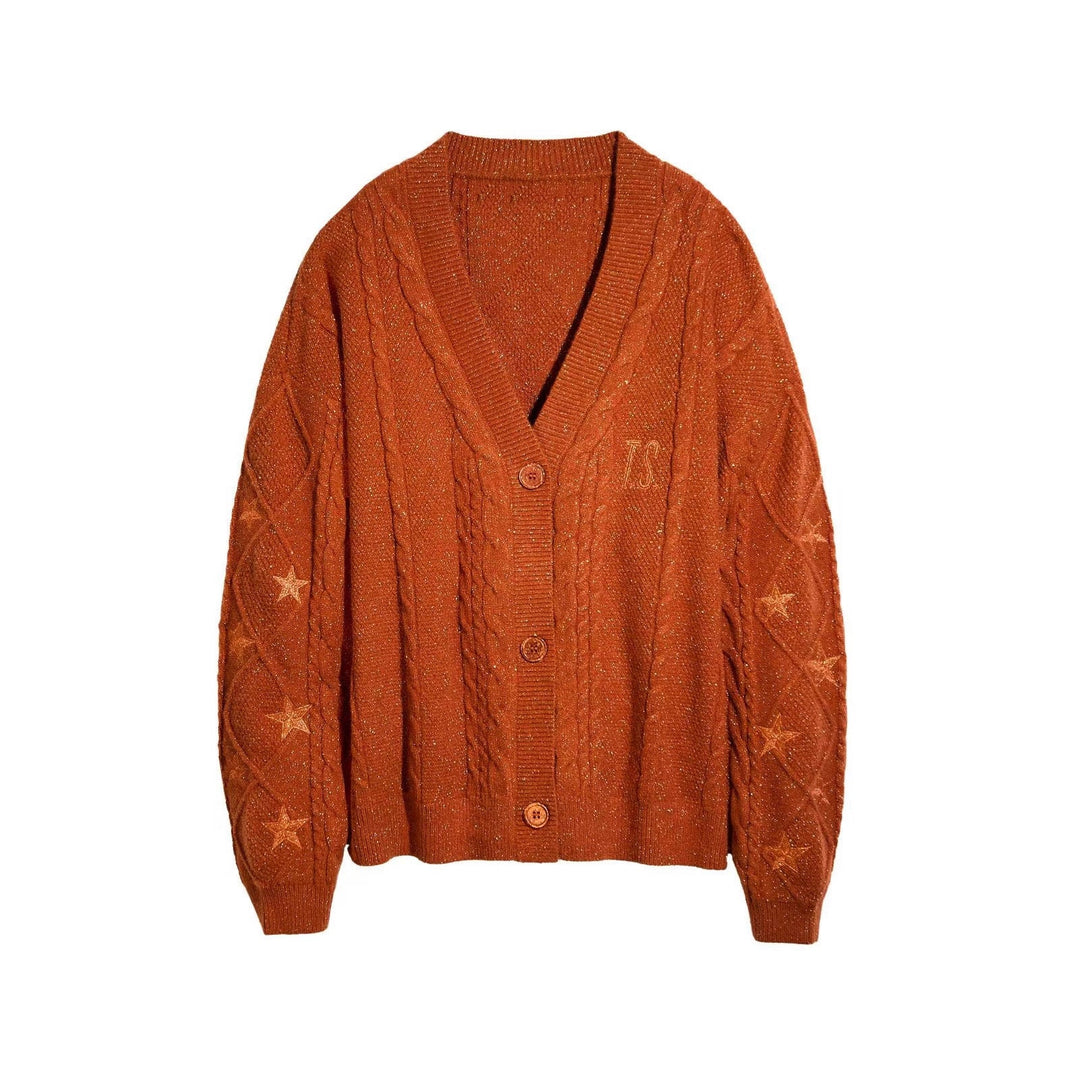 Cardigan for Women | Chunky Knit & Cable Pattern
