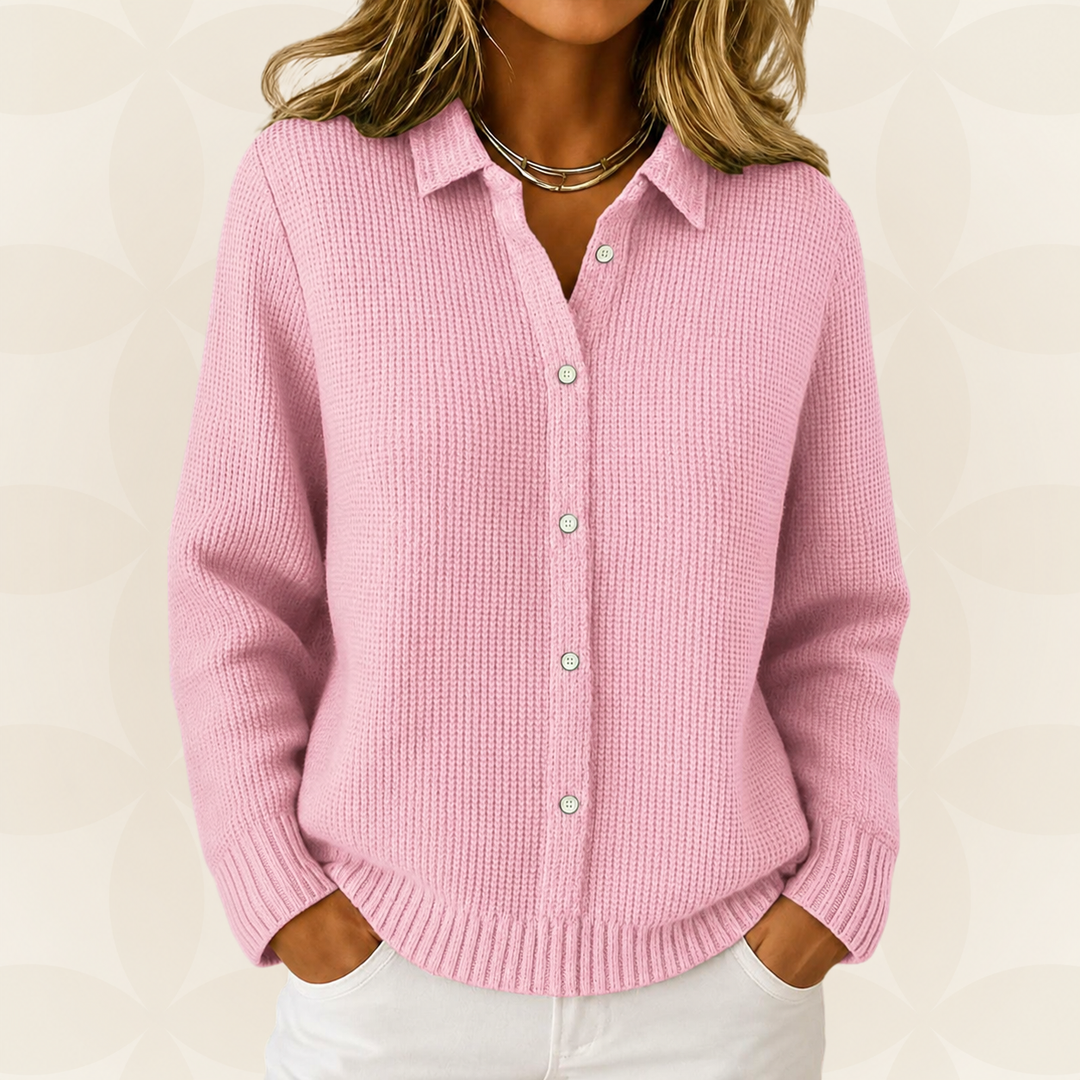 Cardigan for Women | Refined Collar & Tailored Fit