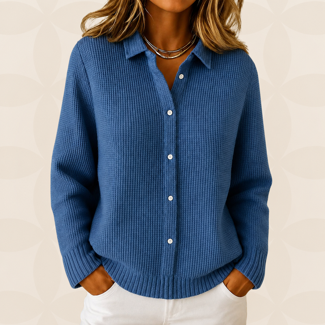 Cardigan for Women | Refined Collar & Tailored Fit