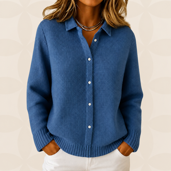 Cardigan for Women | Refined Collar & Tailored Fit