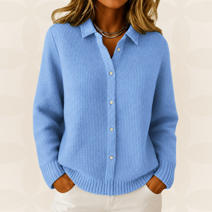 Cardigan for Women | Refined Collar & Tailored Fit