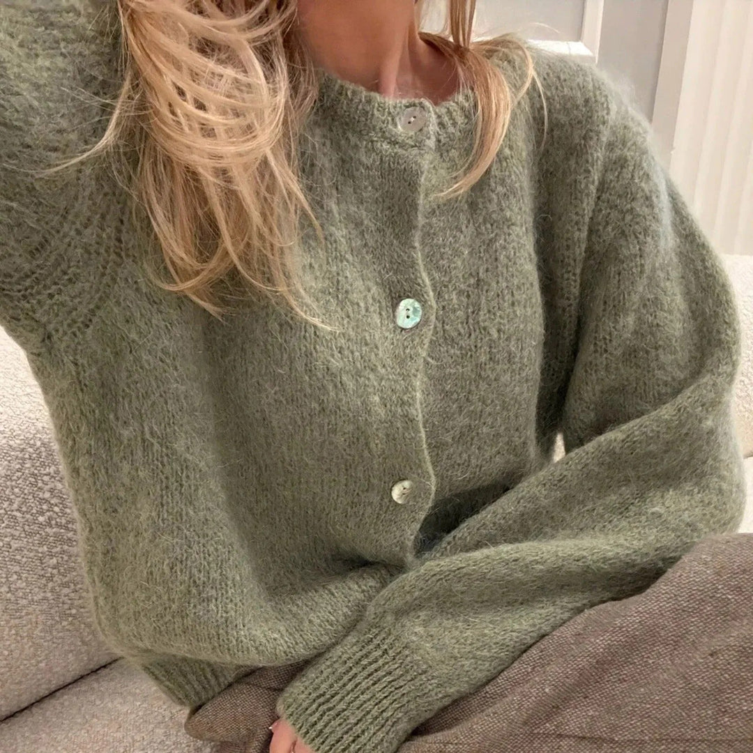 Cardigan Women | Vintage Button Design