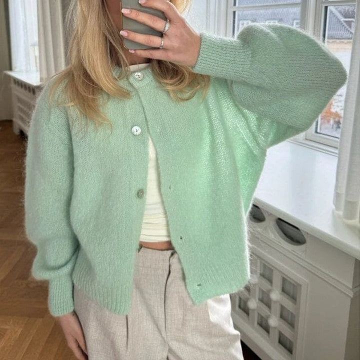 Cardigan Women | Vintage Button Design