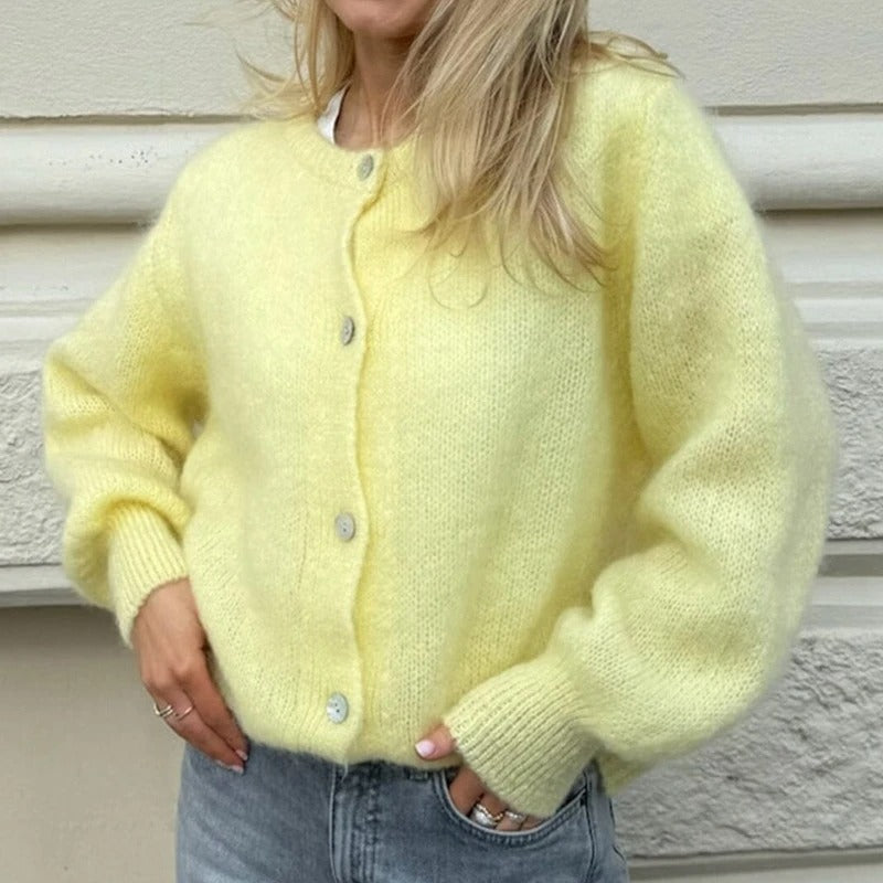 Cardigan Women | Vintage Button Design