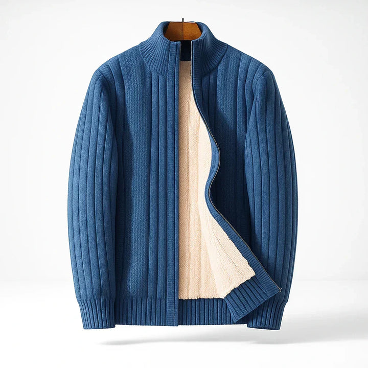 Men's Cardigan | Zipper & Warm