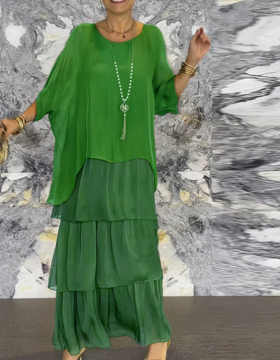 Mirae™ | Stylish Flowing Maxi Dress