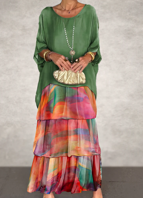 FLOWY MAXI DRESS FOR WOMEN