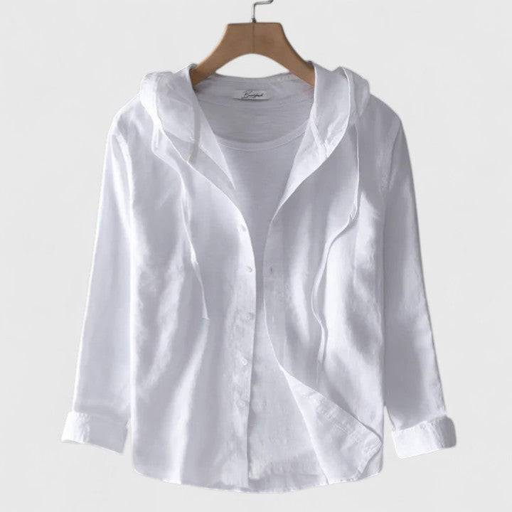 Demi™  |  Elegant Hooded Blouse