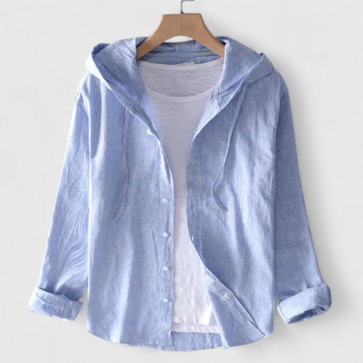 Demi™  |  Elegant Hooded Blouse