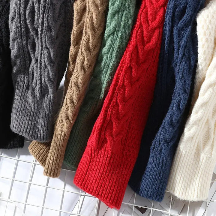 Men's Crewneck Patterned Sweater