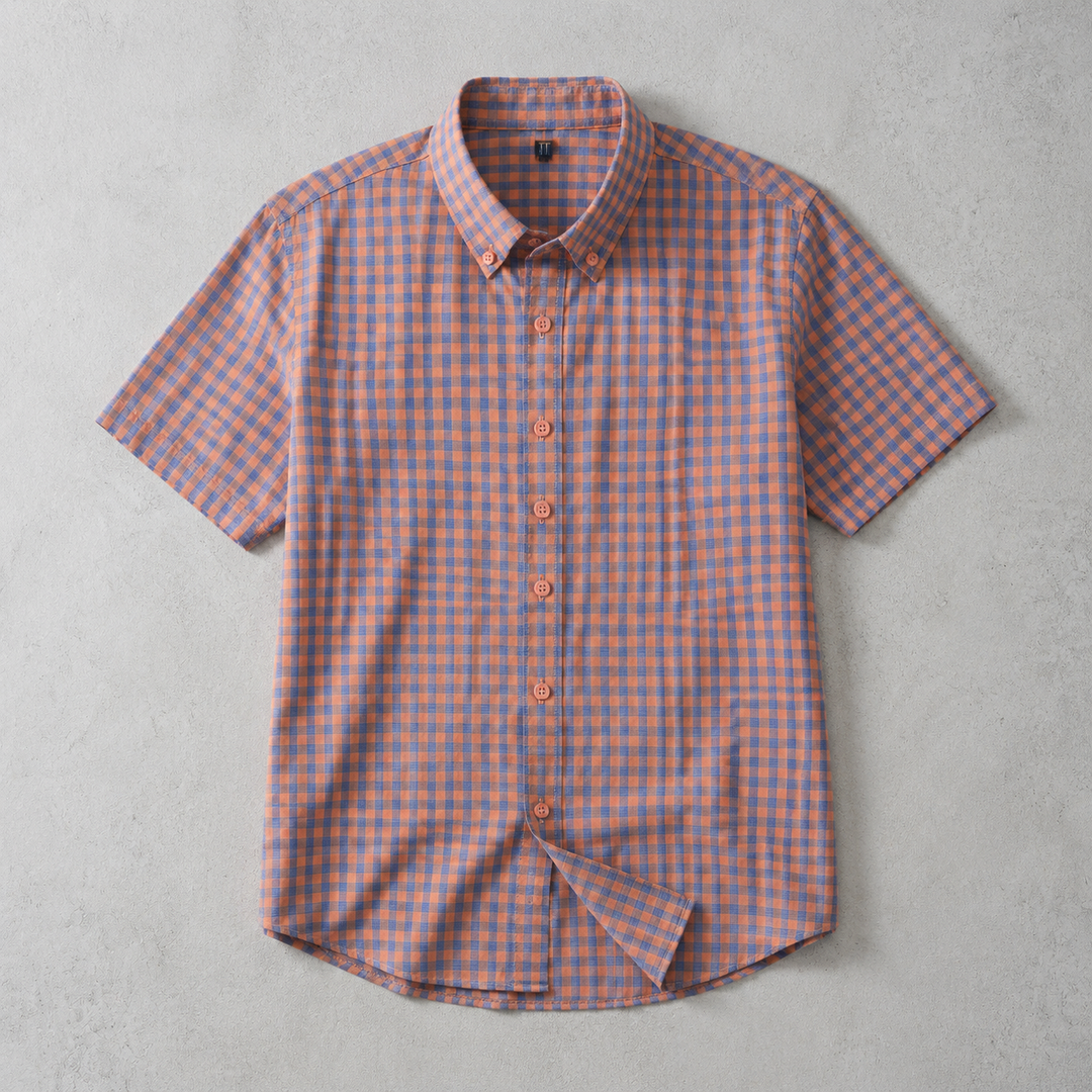 Malvern Plaid Short Sleeve Shirt