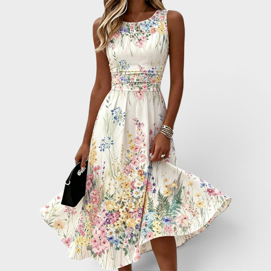 Gillian Midi Dress - Elena Harper